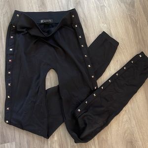 Studded leggings